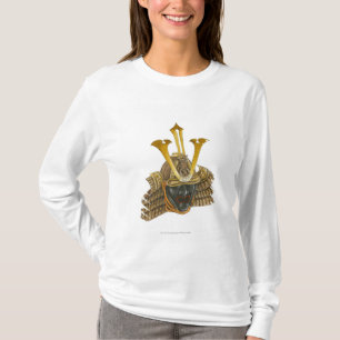 Illustration Samuraisturzhelms des des 16. T-Shirt