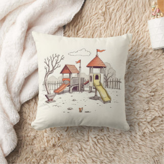 Illustration - Spielplatz Kissen