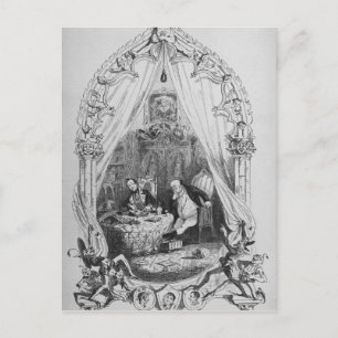 Illustration `The Pickwick Papers' von Charles Postkarte