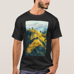 Illustration Travel Art Vintag T-Shirt