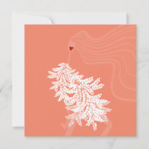 Illustration über die langhaarige botanische Minim