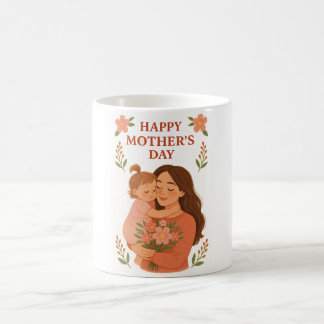 Illustration über die Tasse der Mutter und der Toc