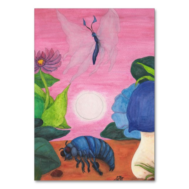 Illustration über die Transformation von Magischen Tischnummer (Vorderseite)