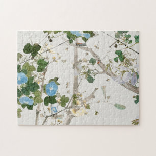 Illustration Vintager Blume Puzzle