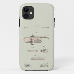 Illustration Vintager Trumpet Case-Mate iPhone Hülle