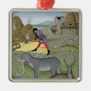 Illustration vom 'Buch von einfachem Silbernes Ornament