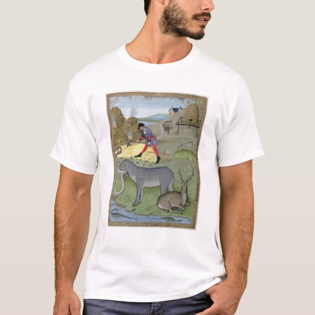 Illustration vom 'Buch von einfachem T-Shirt (Vorderseite)