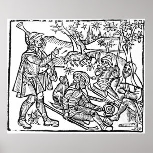 Illustration vom 'Kalendar der Schäfer Poster