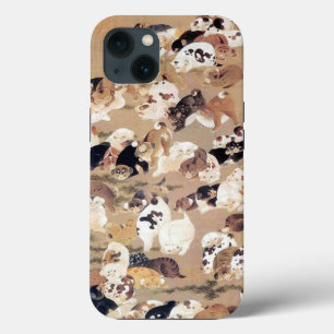 Illustration von 100 Hunden durch Ito Jakuchu Case-Mate iPhone Hülle