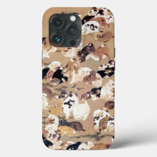 Illustration von 100 Hunden durch Ito Jakuchu Case-Mate iPhone Hülle