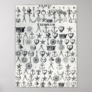 Illustration von Buch 9 Poster