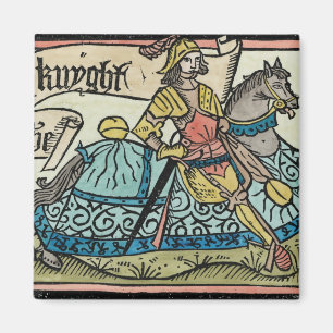 Illustration "von den Canterbury-Geschichten Magnet