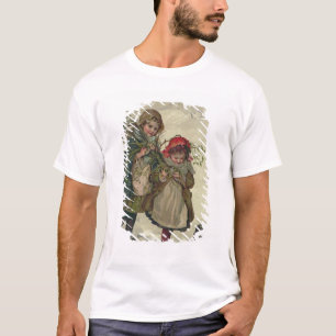 Illustration von der Weihnachtsbaum-Fee, Kneipe. T-Shirt