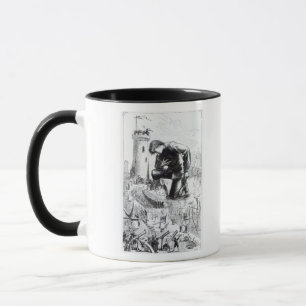 Illustration von 'Gullivers Reisen Tasse