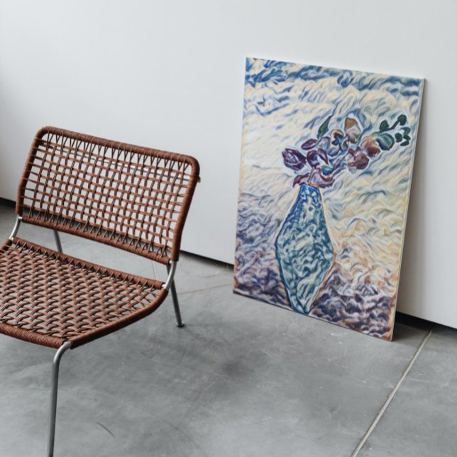 Illustration von klassisch texturierten Vase Leinwanddruck (Von Creator hochgeladen)