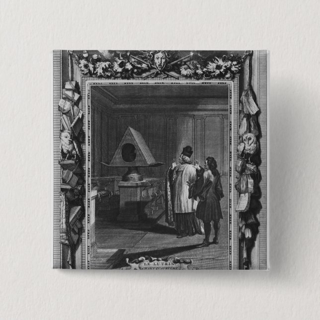 Illustration von "Le Lutrin" durch Nicolas Button (Vorderseite)