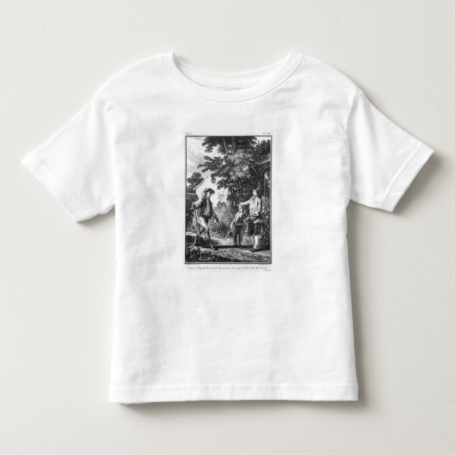 Illustration von 'L'Emile Kleinkind T-shirt (Vorderseite)