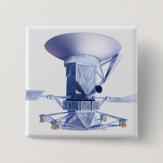 Illustration von Magellan Raumfahrzeug Button