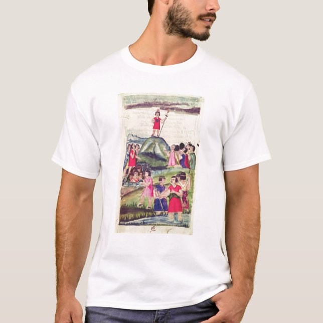 Illustration von Manco Capac T-Shirt (Vorderseite)