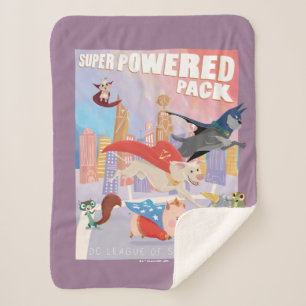 Illustration von Metropolis mit Super Powered Pack Sherpadecke