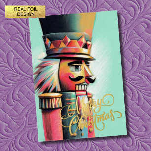 Illustration von Nutcracker Christmas Aqua