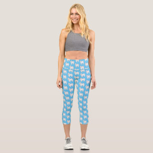 Illustration von Samohunde-Cartoon Capri Leggings