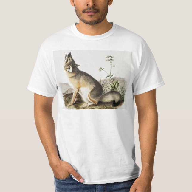 Illustration von Swift Fox (Vulpes velox) T-Shirt (Vorderseite)