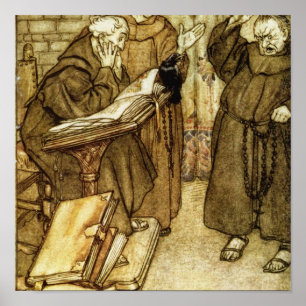 Illustration von "The Jackdaw of Rheims" Poster