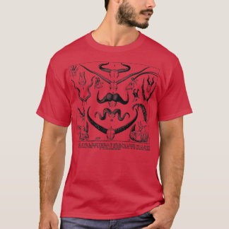 Illustration von Tierhornen T-Shirt