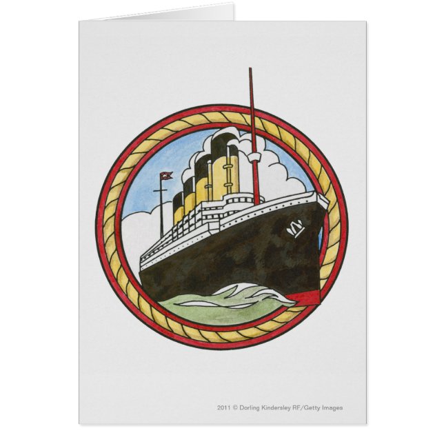 Illustration von titanischem (Vorne)