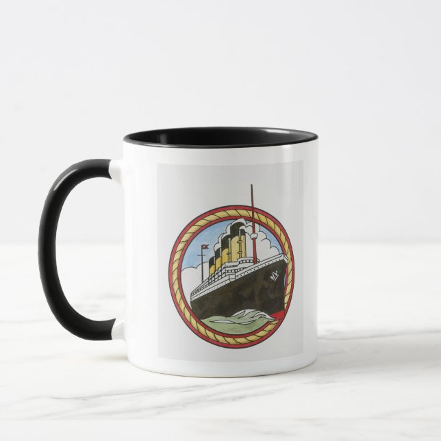 Illustration von titanischem tasse (Links)