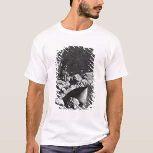 Illustration von 'von der Erde zum Moon T-Shirt