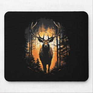 Illustration von Wildtieren der Waldtiere 1 Mousepad
