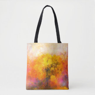 Illustration weiche bunten Herbstwald. Abstrakt