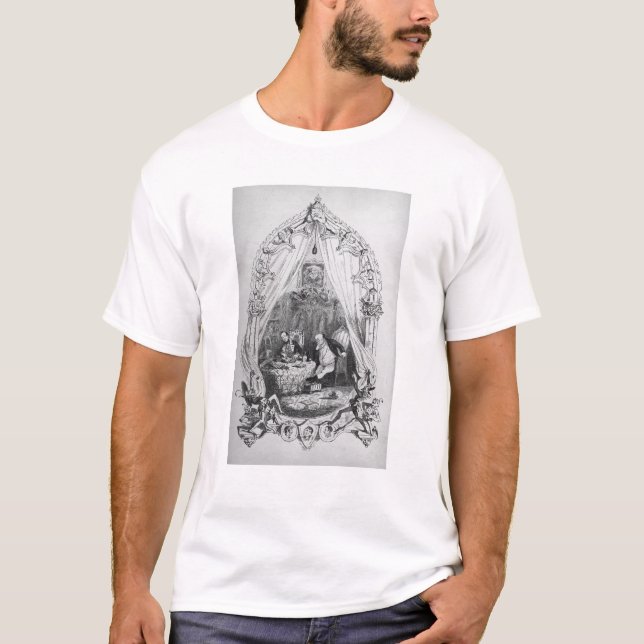Illustration, ", welches das Pickwick" durch T-Shirt (Vorderseite)