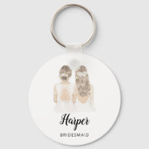 Illustration werden Sie meine Brautjungfrau sein