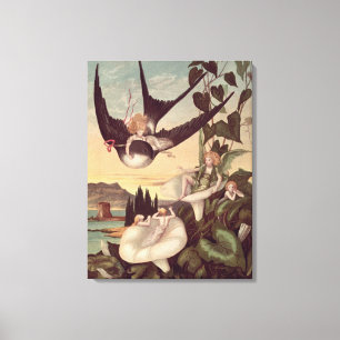 Illustration zu "Thumbkinetta", durch Hans Leinwanddruck