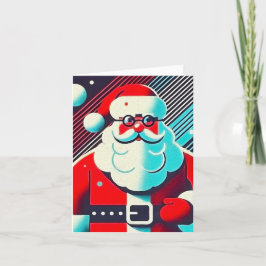 Illustration zum bezaubernden Weihnachtsmann Feiertagskarte