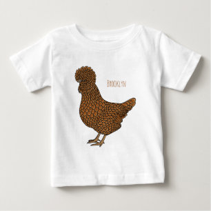 Illustration zum Cartoon von Chamois-Hühnchen Baby T-shirt
