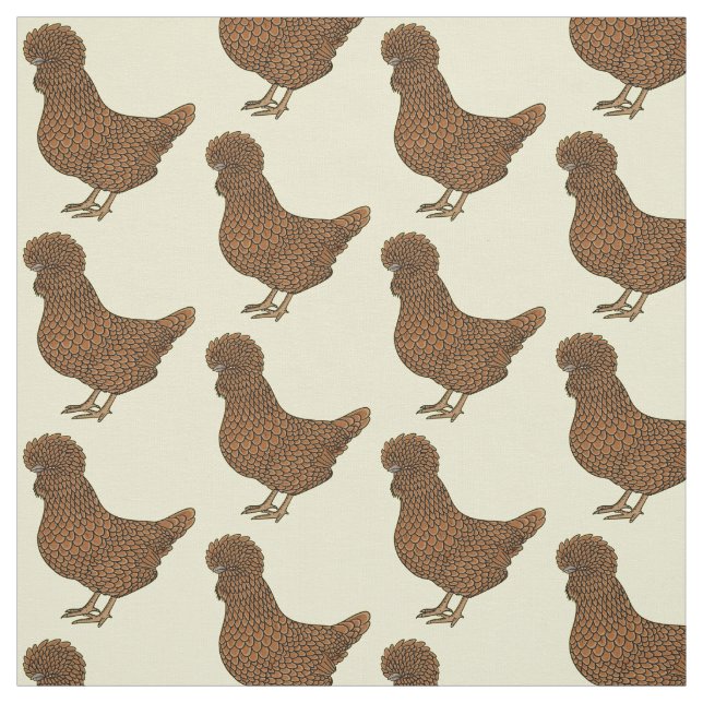 Illustration zum Cartoon von Chamois-Hühnchen Stoff (Muster)
