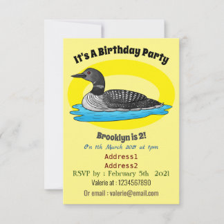 Illustration zum Cartoon von Loonen Einladung