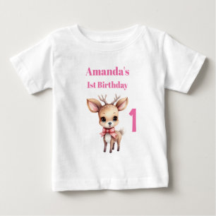 Illustration zum niedlichen Baby Deer Cartoon 1. G T-shirt