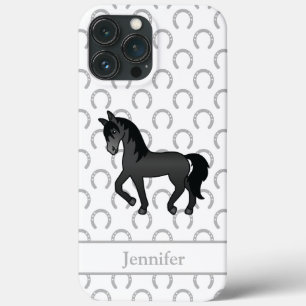 Illustration zum Niedlichen Cartoon von Black Trot Case-Mate iPhone Hülle