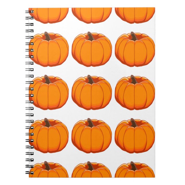 Illustration zum Thema helle gelbe Pum Notizblock (Vorderseite)