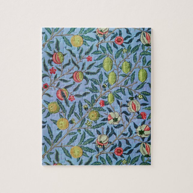 Illustration zum Vintagen Fruchtpomegranat Puzzle (Vertikal)