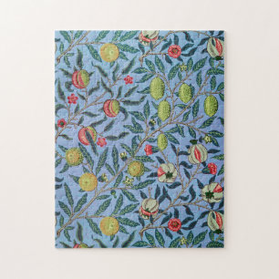 Illustration zum Vintagen Fruchtpomegranat Puzzle