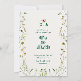 Illustration zur Blumenwasser-Hochzeit Einladung