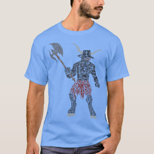 Illustration zur Minotaurtypografie 2 T-Shirt