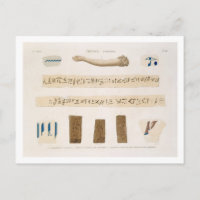 Illustrationen der Hieroglyphik und des Arms einer