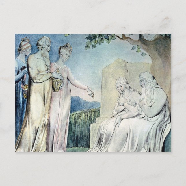 Illustrationen des Buches Arbeit Postkarte (Vorderseite)